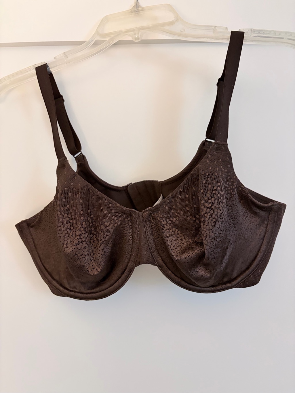 Wacoal Chocolate Brown Underwire Back Appeal Bra